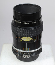 Nikon Micro NIKKOR f/2.8 Camera Lenses 55mm Focal for sale Nikon Micro NIKKOR f/2.8 Camera Lenses 55mm Focal for sale
