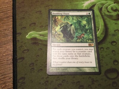 FOIL Doubling Chant M12 Core 2012 Magic The Gathering MTG ~~~~ NEAR MINT