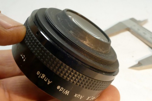 Hanimex Aux Wide Angle Aux Lens For Praktica (49mm threads) - Picture 9 of 9
