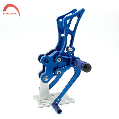 For Yamaha FZ1 FZ8 2001-2002 2003 2004 2005 CNC Rearset Footrest Footpegs Pedals - Picture 3 of 8