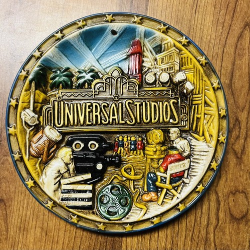 8in Universal Studios 3D California Plate - Resin #b-9 by Karol Western - Picture 1 of 5