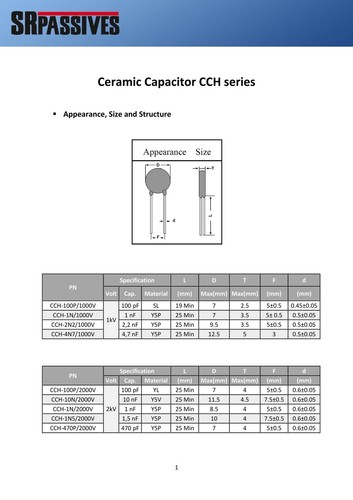 Keramikkondensator Keramik Kondensator 56pF 1000V 5 Stück (30013) - Bild 2 von 8