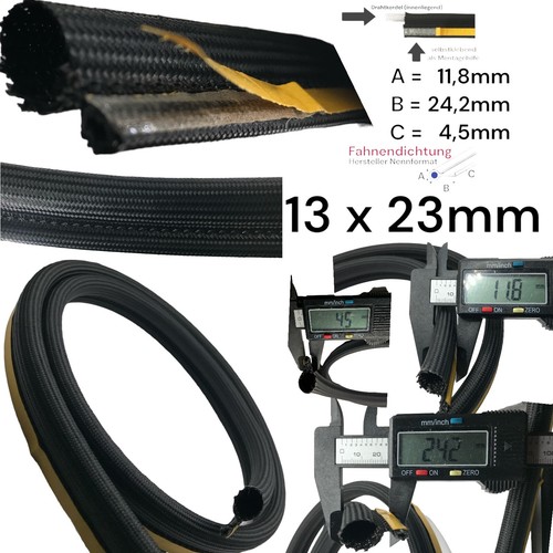 Ofen Dichtschnur Flach 5-50mm selbstklebend Dichtband Ofendichtung Kamindichtung - Bild 389 von 624