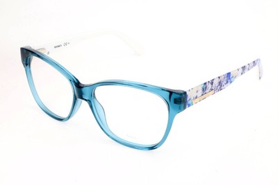 Max&Co. MAX&CO.250 47X TRANSPARENT PETROL WHITE SPOTTED 53/15/ Damen Brillen