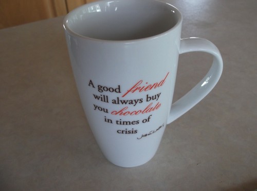 Jessica Walker FRIENDS CHOCOLADE .. TEA MUG 13cm - Bild 2 von 6