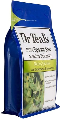 2-Pack Dr. Teal's Bath Soak: Eucalyptus & Rosemary for Soothing Relief - Picture 4 of 7