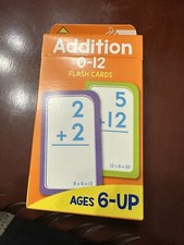 School Zone Addition 0-12 Flash Cards