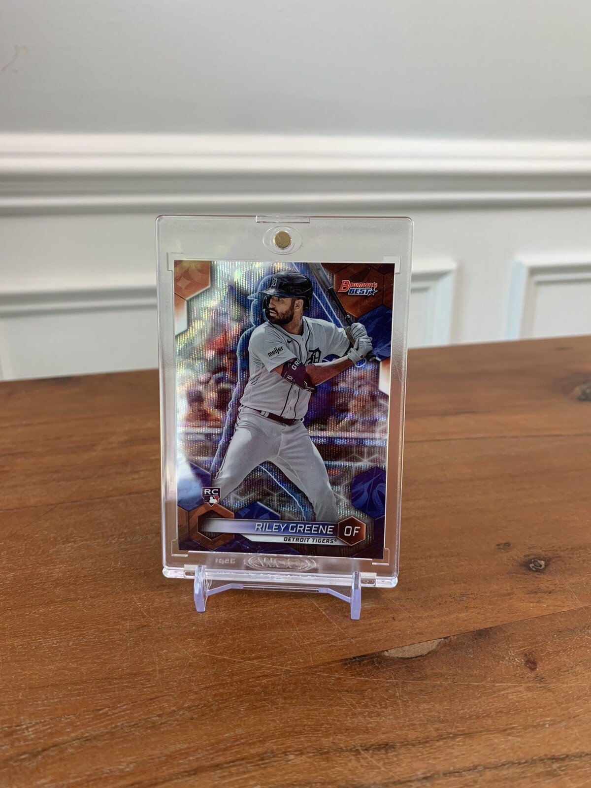 2023 Bowman's Best Riley Greene Wave Refractor #30 Tigers