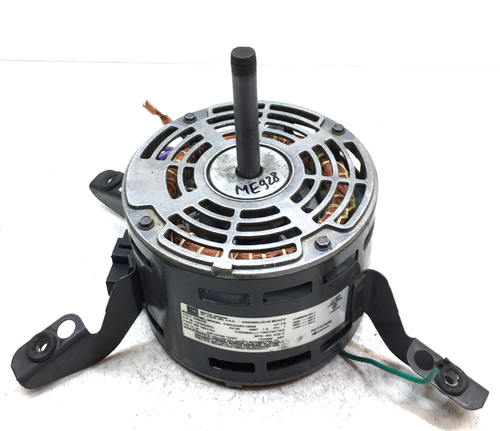 EMERSON K55HXDRC-0005 Furnace Blower Motor 230V 1/5HP 3SPD 18K7701 used #ME928 - Picture 1 of 5