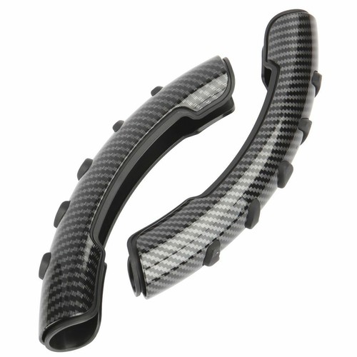Carbon Fiber Non-Slip Steering Wheel Booster Cover For Audi A3 A4 A5 A6 A7 Q5 Q7 - Picture 12 of 12