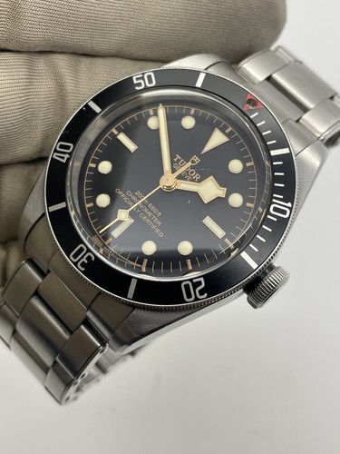 2019 Tudor Black Bay Heritage Stainless Steel 41mm Black Dial Auto 79230N B+P - Picture 7 of 15
