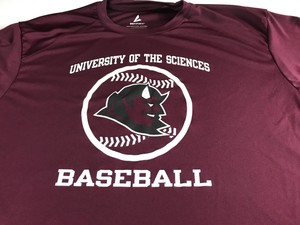 University-Of-The-Sciences-Shirt-Mens-XL-2XL-Baseball-Devils-Student-Alumni-Grad