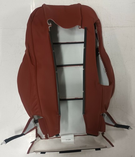 NEW OEM AUDI A4 B7 CABRIOLET RH FRONT SEAT RED LEATHER COVER 06-09 8H0881806N - Picture 4 of 5
