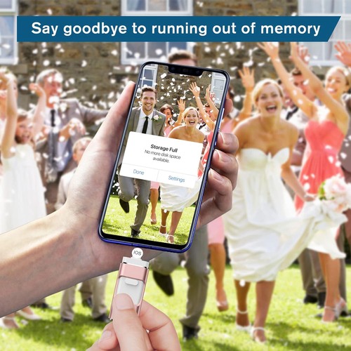 4 in 1 2TB Memory Photo Stick for iPhone Android iPad Type USB 3.0 Flash Drive - Picture 12 of 29