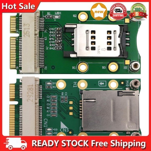 Mini-PCI-E-Adapter mit SIM-Kartensteckplatz für 3G/4G WWAN LTE WLAN GPS-Karte DE
