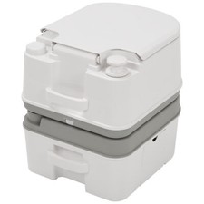 6.34 Gallon Portable Toilet Camping Porta Potty w/Paper Detergent Collection