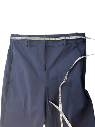 J.Crew Womens Navy Kallie Pant Size Medium Classic Fit Stretch Trousers - Picture 6 of 12