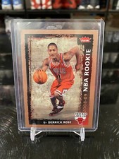 2008-09 Fleer Derrick Rose #201 Rookie Card 