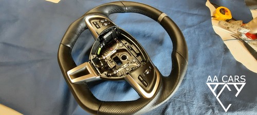 Steering Wheel Jaguar XF Flat Bottom New Leather - Bild 2 von 4