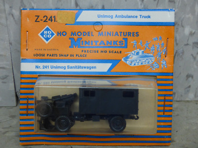 Roco Minitanks (NEW) Modern West German Unimog Ambulance Truck Lot 1683K