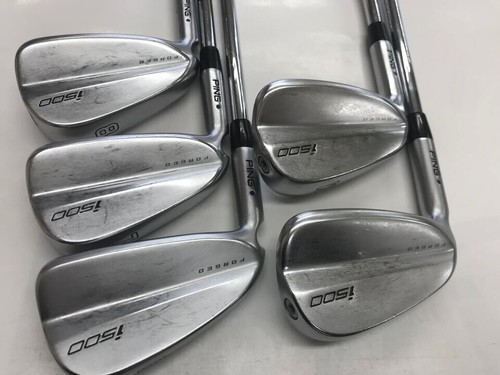 Ping i500 Left-Handed Iron Set 5 pcs 6-w Flex Regular Shafts NS Pro Zelos 7 - Picture 6 of 8
