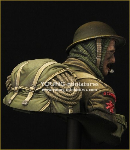 Young Miniatures - British Commandos WWII - 1/10th Resin Bust - YM1853 - Picture 5 of 9