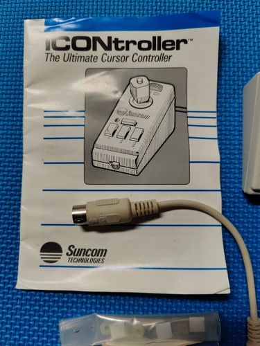 Vintage SUNCOM ICONtroller Mouse Alternative Cursor Control IBM gaming - Picture 4 of 12