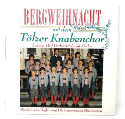 Vinyl LP 12'' Music Land Record 843-919-1 - Bergweihnacht mit dem Tölzer K. (P1)