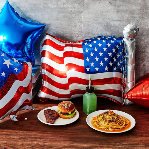 12 Pcs Patriotic Eagle Balloon USA Red White and Blue Elections Party Decoration - Picture 6 of 12