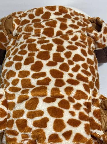 STUFFIES Sky The Giraffe Plush Toy Hidden Secret Pockets Stuffed Bag - Picture 12 of 16