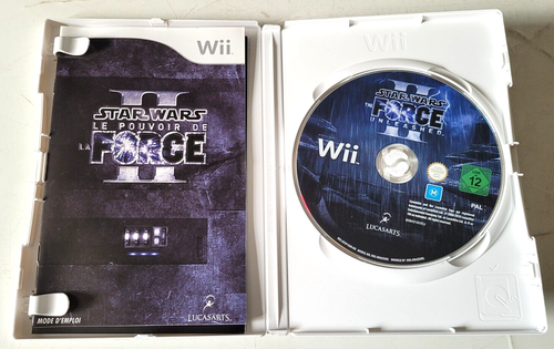 Star Wars Le Pouvoir De La Force II - Nintendo Wii - PAL - Complet - Imagen 2 de 4