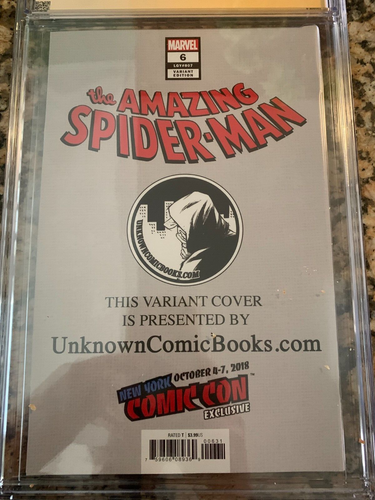 ASM #6 (807) CGC 9.8 Sig Series Mayhew - NY Comic Con Exclusive 2018-Edition C - Picture 4 of 5