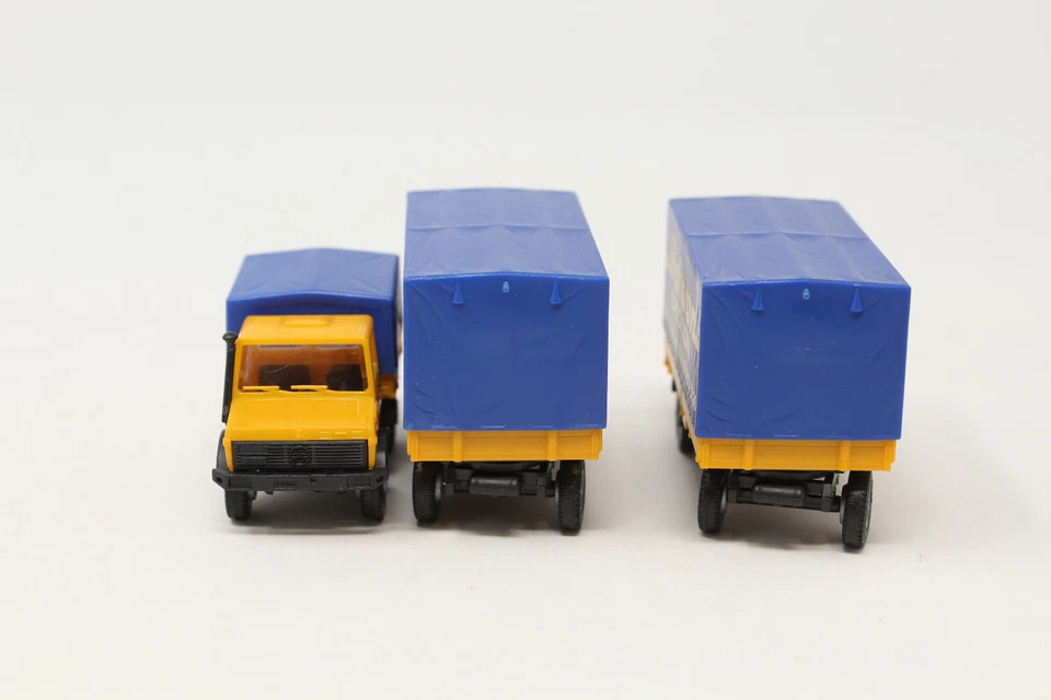 HO Roco 1679 U 1300 MB Mercedes-Benz Truck & Trailer Spedition Schuon - Image 3 of 4