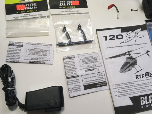 HORIZON HOBBY E-FLITE BLADE 120 SR ELECTRIC HELICOPTER RADIO CONTROL RC RTF KIT - Picture 31 of 36