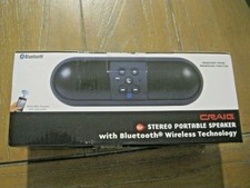 craig bt stereo speaker