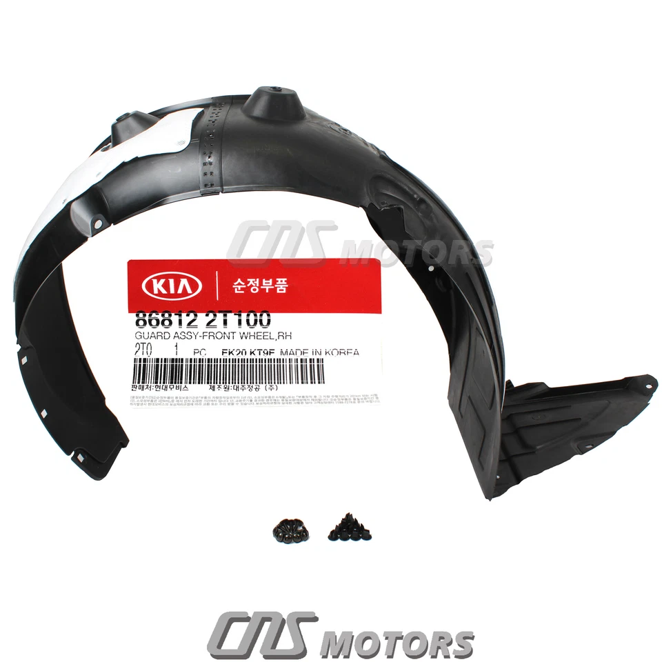 OEM Fender Liner Wheel Guard FRONT RIGHT RH for 11-13 Kia Optima 868122T100⭐⭐⭐⭐⭐ Foto 4 de 4