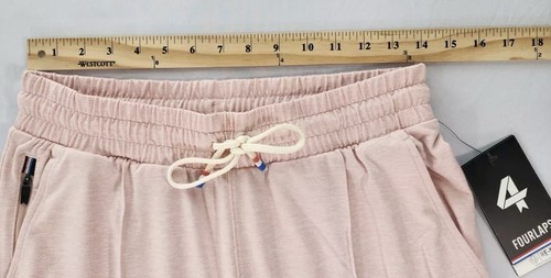 FourLaps Stratus Straight Leg Pants Size Small Soft Lounge Pants Pink Heather S - Bild 7 von 17