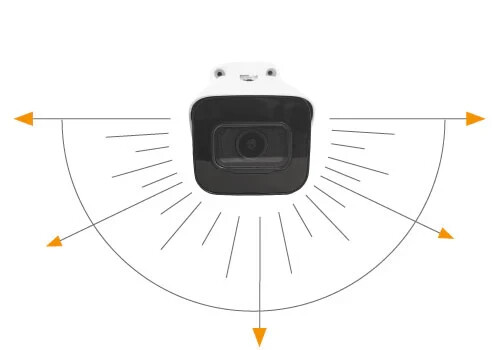 SPRO 8MP Colour Night 2.0 Smart Dual Illumination Bullet Netzwerk CCTV Kamera - Bild 5 von 9