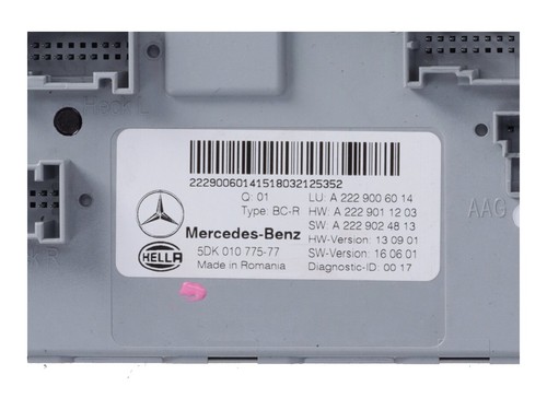 Cassetto Fusibili MERCEDES-BENZ Classe C T-Modello (S205) C 220 BLUETEC 125 kW - Foto 3 di 3