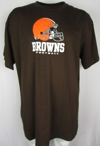 Cleveland-Browns-Men-NFL-Team-Apparel-Big-amp-Tall-Brown-S-S-T-Shirt-3XL