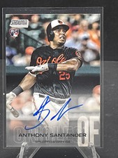 2018 ANTHONY SANTANDER TOPPS STADIUM CLUB ROOKIE AUTOGRAPH #SCA-AS RC HOT! 
