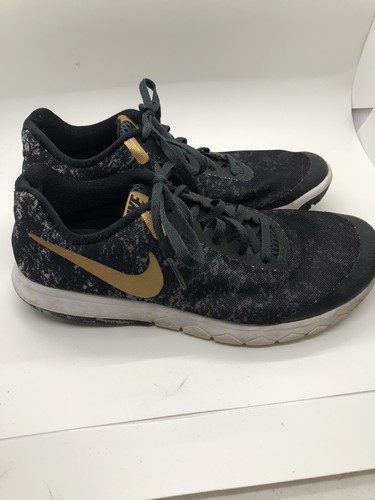 Nike Flex Experience RN 6 7 Negro Oro Correr Zapatos eBay