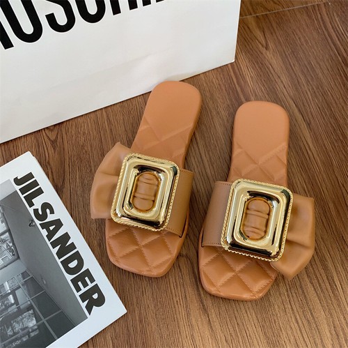 Slippers Women Summer Outside Wear Outdoor Flat Flip-flops Comfortable Sandals - Picture 13 of 13