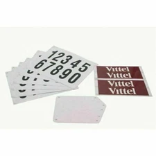 For Road Bike Triathlon Race Competetion Plate Bicycle Number Plate Decals Kit