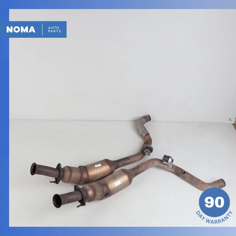 Juego de tubo de escape lateral izquierdo y derecho 14-19 LR Range Rover Sport L494 3,0 L OEM Foto 2 de 4