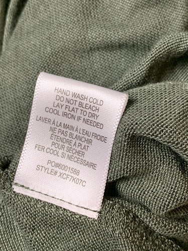 NWT Dia & Co Meri Skye Women’s Sage Green Cardigan 4XL (00919596) - Picture 6 of 7