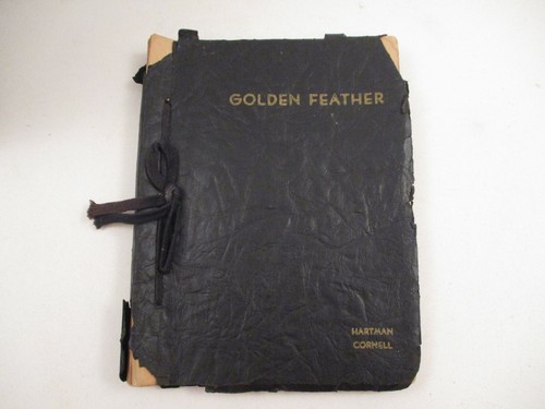Vintage 1938 Golden Feather Hartman Cornell Private Publication Poetry Book - Picture 1 of 10