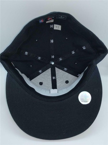 New Los Angeles Clippers Mens Adidas Fitted 7 1/8-3/8-1/2-5/8 Flatbrim Cap Hat - Picture 3 of 11