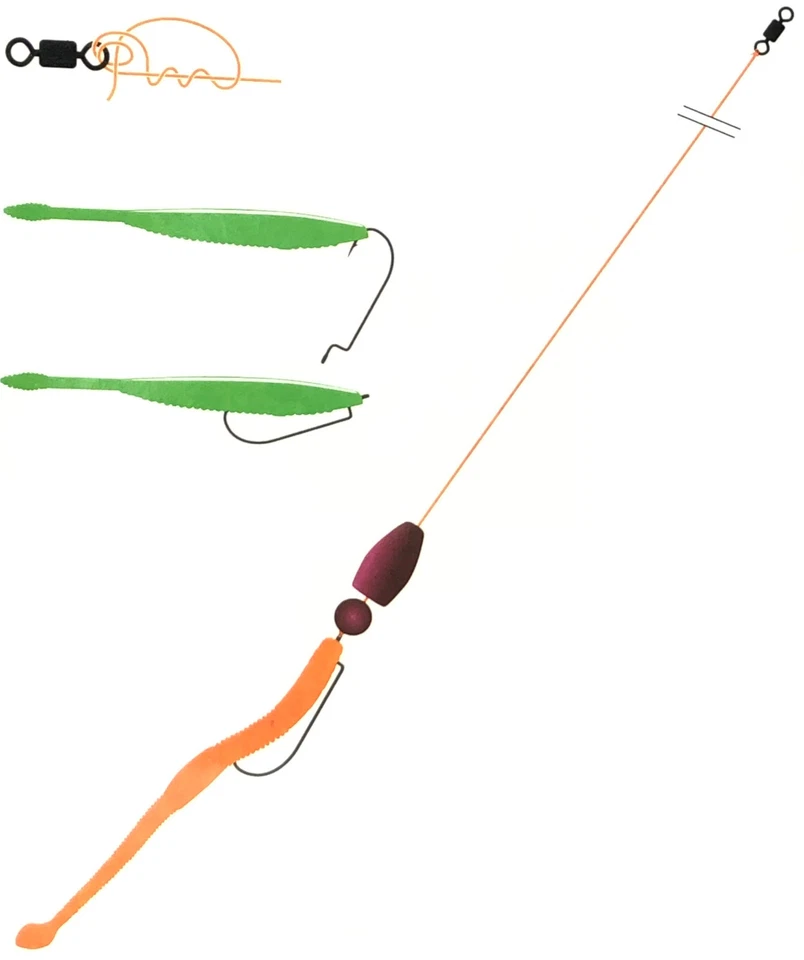 FLADEN Texas / Carolina Rig Kit - Raubfisch Montage - Barsch Zander Hecht Set - Bild 2 von 4