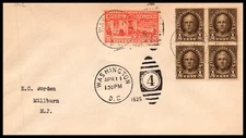 Scott E13 13 Cents Special Delivery Worden FDC Typed Address SCV $400.00